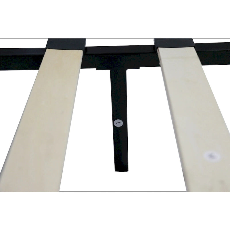 Letto Queen Size Imbottito con Testiera Trapuntata