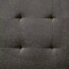 Jave Divano Letto Futon Convertibile Imbottito in Tessuto Contemporaneo di Furniture of America