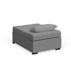 Jave Divano Letto Futon Convertibile Imbottito in Tessuto Contemporaneo di Furniture of America