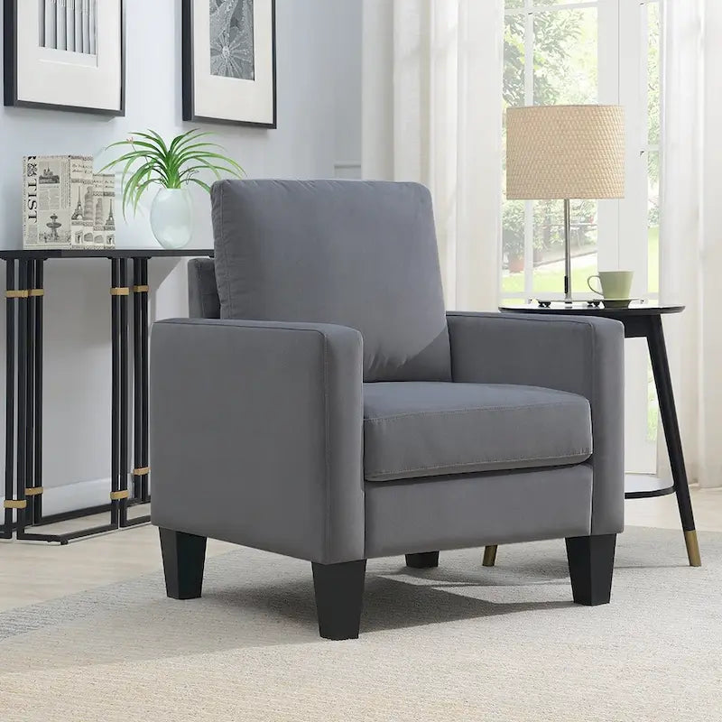Poltrona Ally Mid-Century in Poliestere