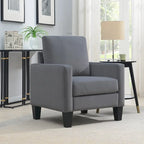 Poltrona Ally Mid-Century in Poliestere