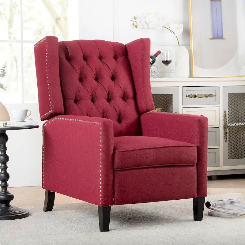 Poltrona reclinabile manuale ampia - 34,45 x 27,16 x 40,55