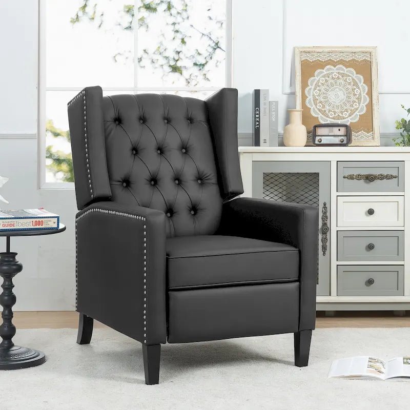 Poltrona reclinabile manuale ampia - 34,45 x 27,16 x 40,55