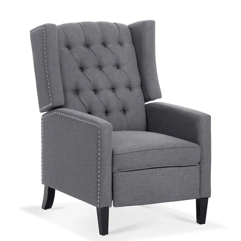 Poltrona reclinabile manuale ampia - 34,45 x 27,16 x 40,55