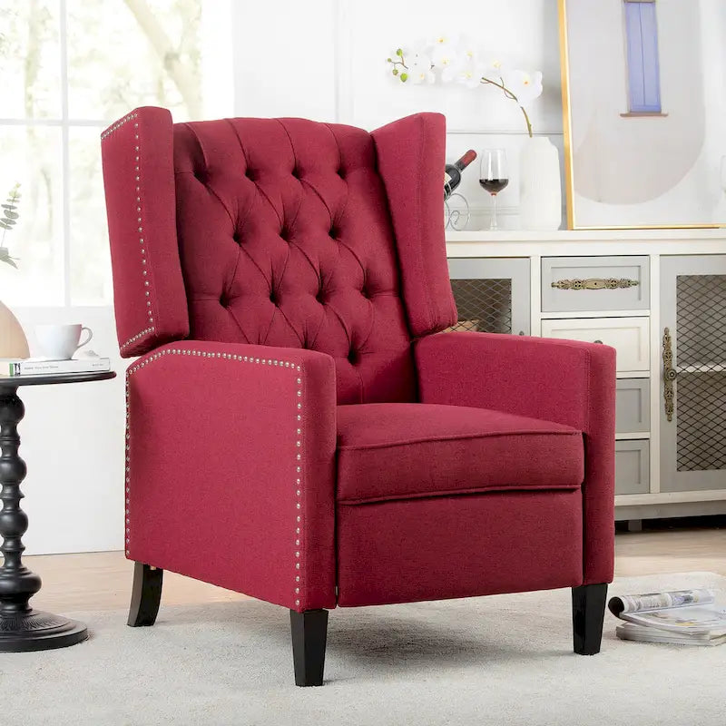 Poltrona reclinabile manuale ampia - 34,45 x 27,16 x 40,55