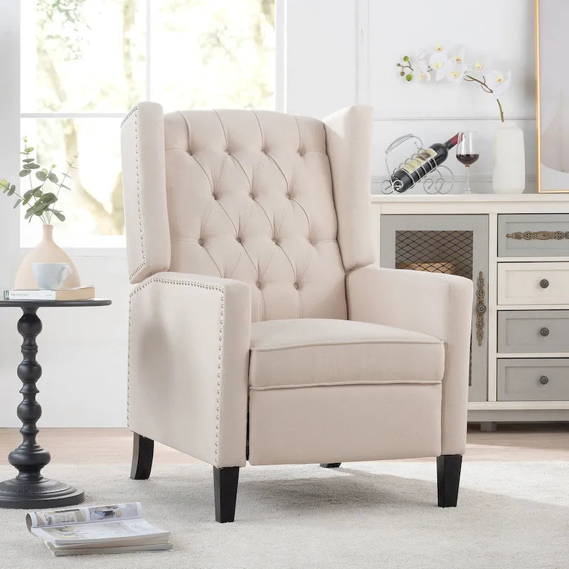 Poltrona reclinabile manuale ampia - 34,45 x 27,16 x 40,55