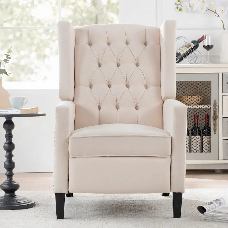 Poltrona reclinabile manuale ampia - 34,45 x 27,16 x 40,55