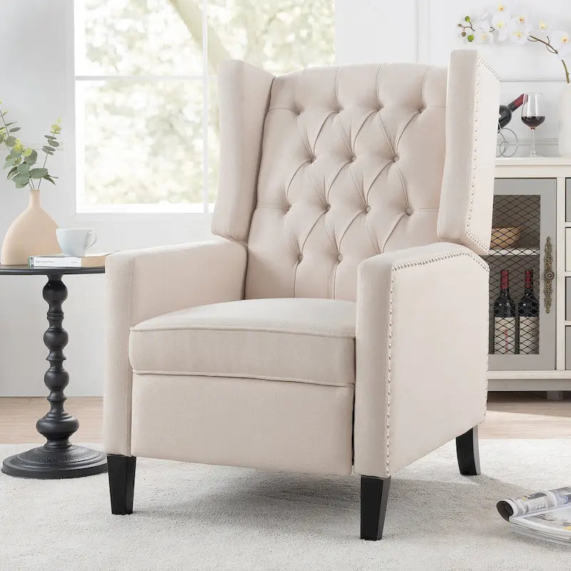Poltrona reclinabile manuale ampia - 34,45 x 27,16 x 40,55