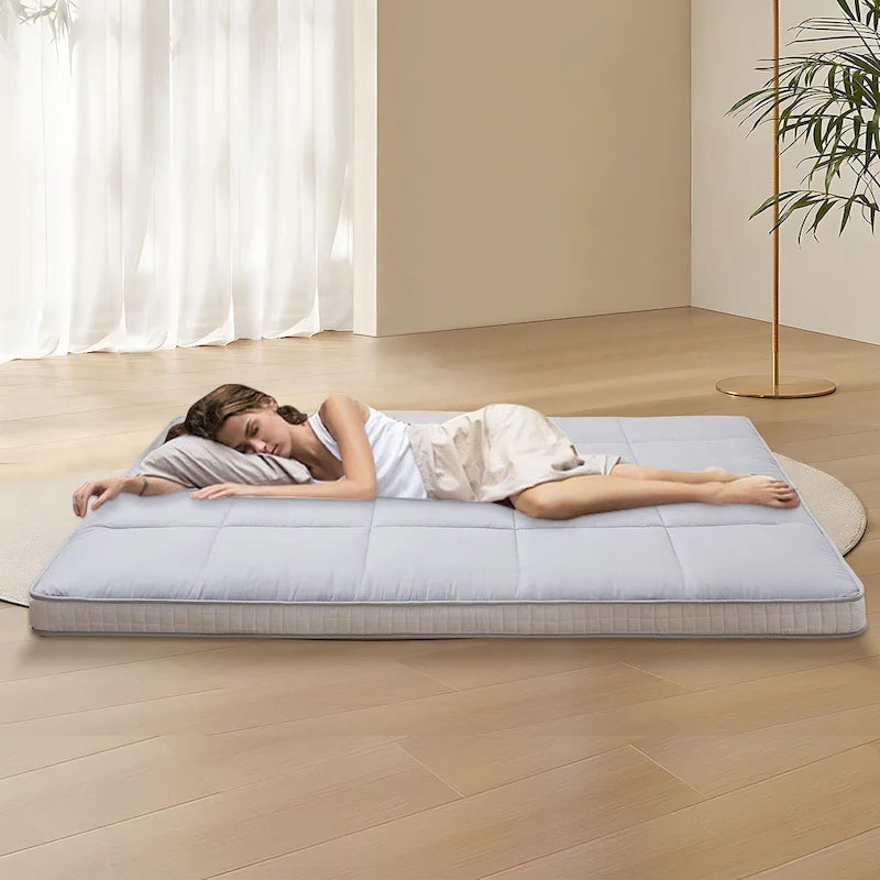 Materasso Futon giapponese DoCred arrotolabile con borsa portaoggetti