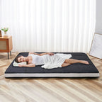 Materasso Futon giapponese DoCred arrotolabile con borsa portaoggetti