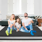 Materasso Futon giapponese DoCred arrotolabile con borsa portaoggetti