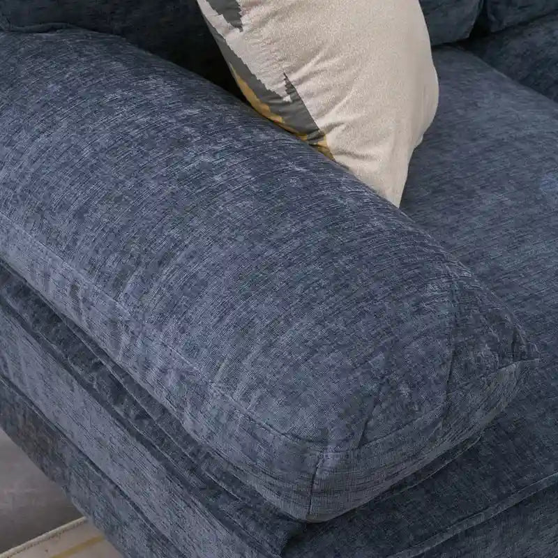 Comodino da Fattoria a 2 Cassetti con Motivo Floreale – Stile Country Francese Completamente Assemblato