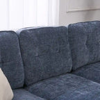 Comodino da Fattoria a 2 Cassetti con Motivo Floreale – Stile Country Francese Completamente Assemblato