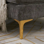 Comodino da Fattoria a 2 Cassetti con Motivo Floreale – Stile Country Francese Completamente Assemblato