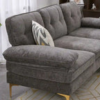 Comodino da Fattoria a 2 Cassetti con Motivo Floreale – Stile Country Francese Completamente Assemblato