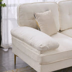Comodino da Fattoria a 2 Cassetti con Motivo Floreale – Stile Country Francese Completamente Assemblato