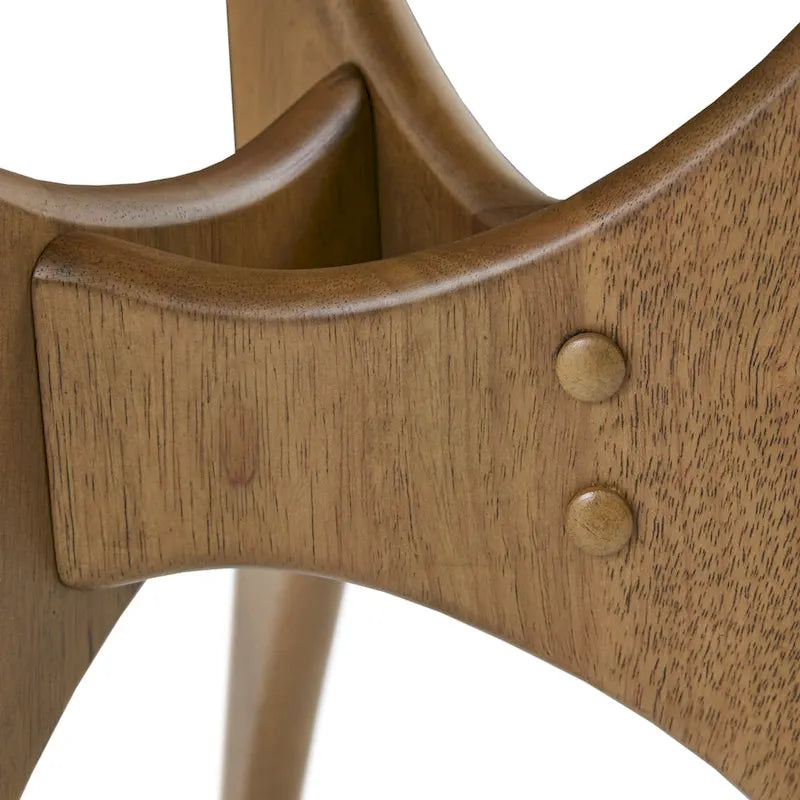 Tavolino da Caffè in Legno Triangolare – Tavolo Centrale Moderno Geometrico per Soggiorno