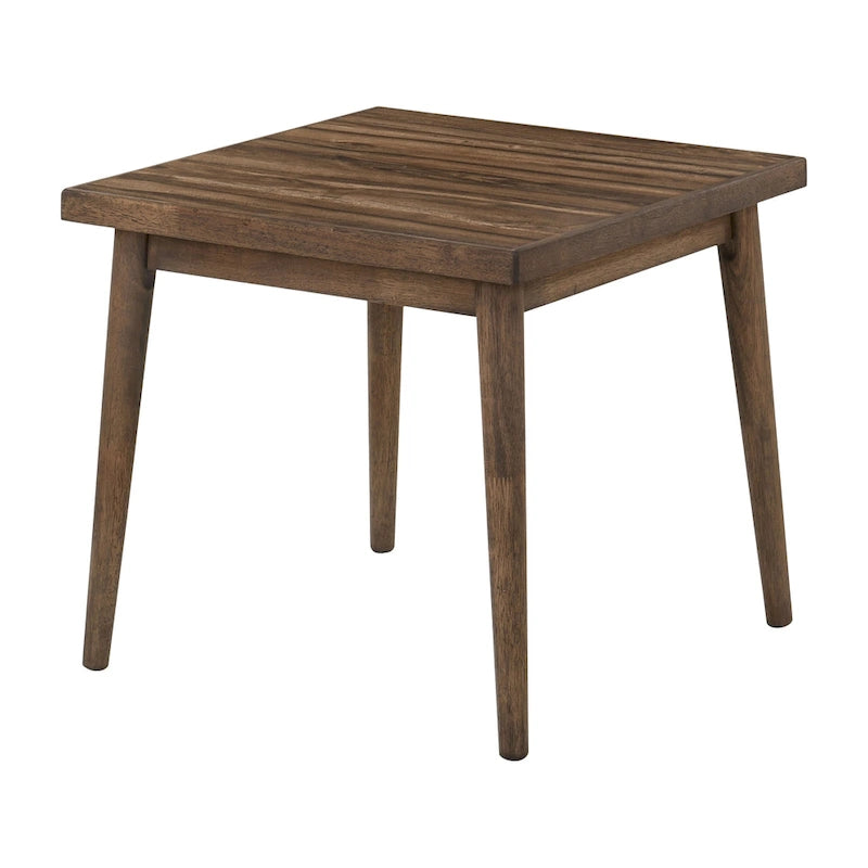 Tavolino da salotto in legno massello di noce Mid-Century, 60 cm