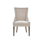 Sedie imbottite da pranzo con gambe in legno, set da 2 – Sedie moderne da cucina