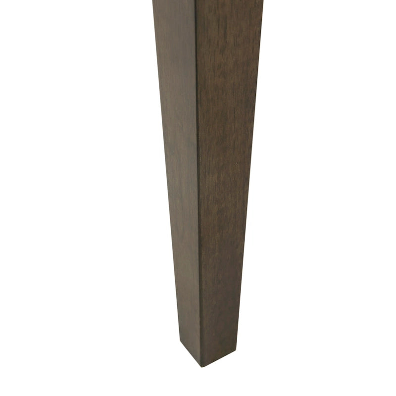 Sedie imbottite da pranzo con gambe in legno, set da 2 – Sedie moderne da cucina
