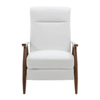 Poltrona reclinabile push-back imbottita con telaio in legno – Poltrona da salotto