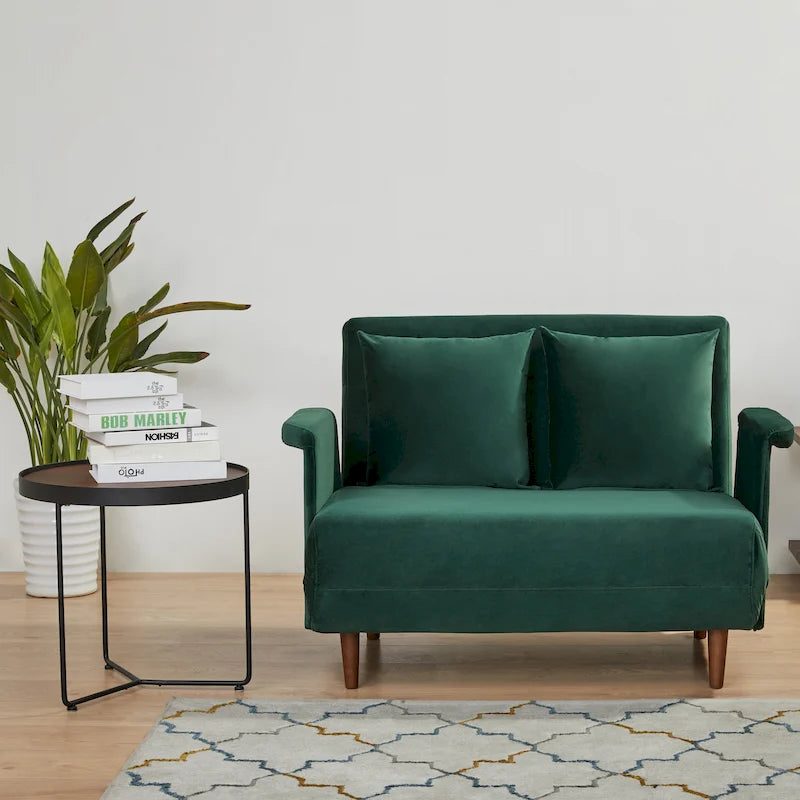 Poltrona Futon Convertibile Boston – Divano Letto Pieghevole Salvaspazio