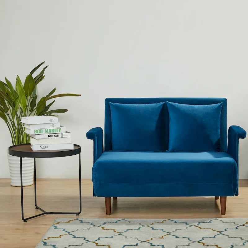 Poltrona Futon Convertibile Boston – Divano Letto Pieghevole Salvaspazio