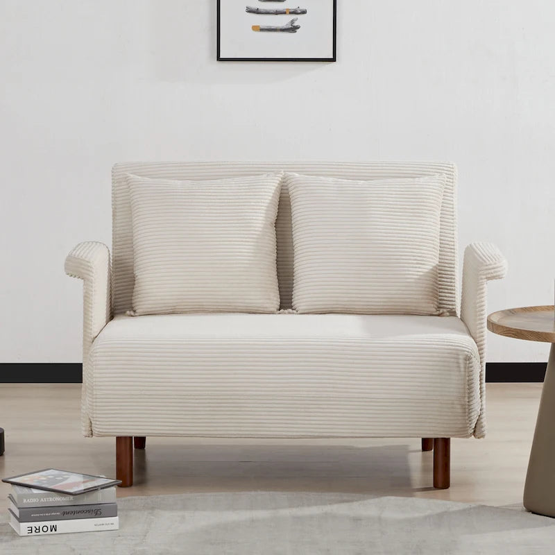 Poltrona Futon Convertibile Boston – Divano Letto Pieghevole Salvaspazio