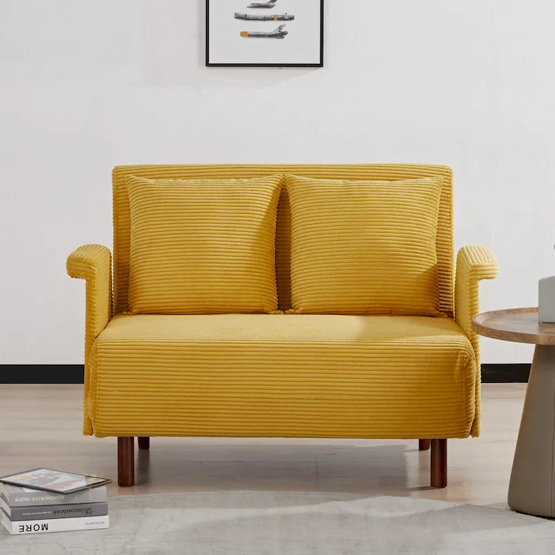 Poltrona Futon Convertibile Boston – Divano Letto Pieghevole Salvaspazio