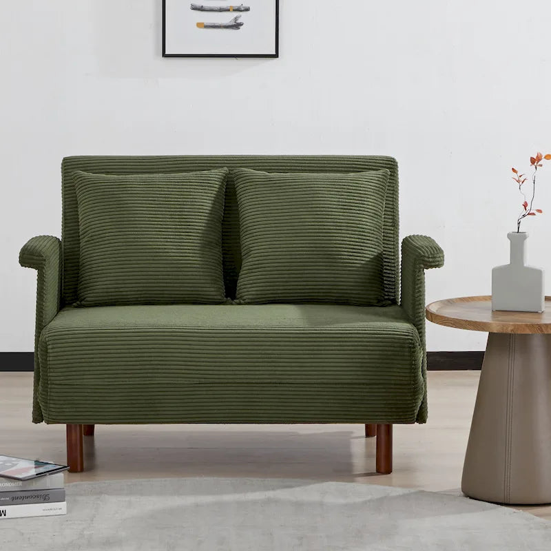 Poltrona Futon Convertibile Boston – Divano Letto Pieghevole Salvaspazio