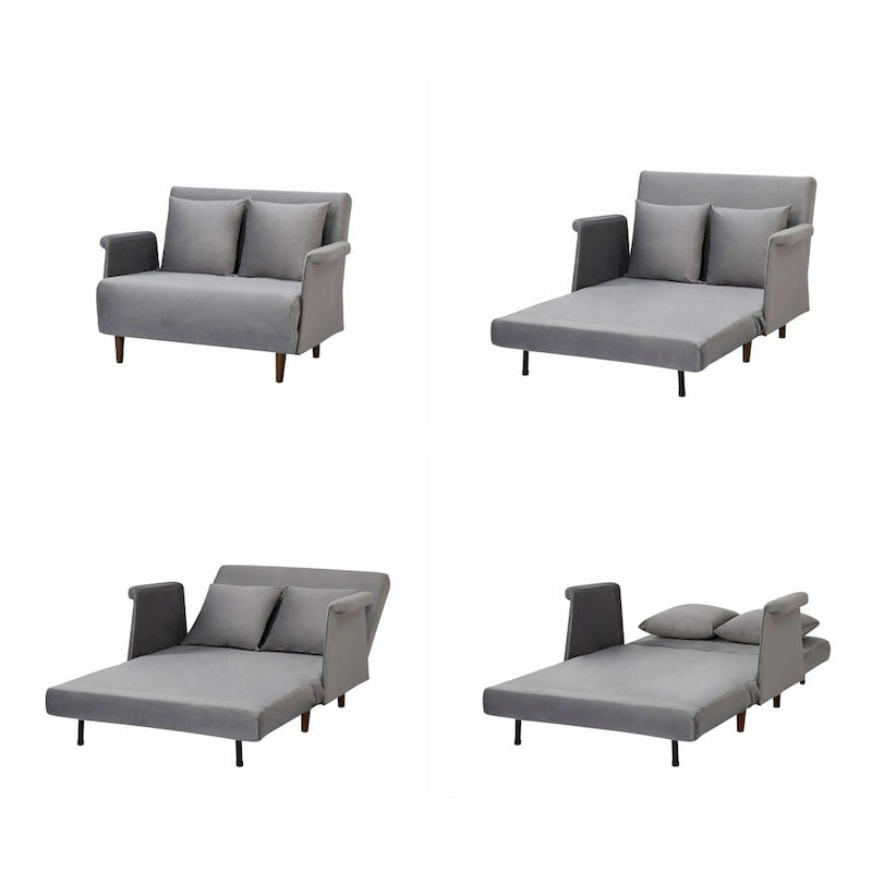 Poltrona Futon Convertibile Boston – Divano Letto Pieghevole Salvaspazio