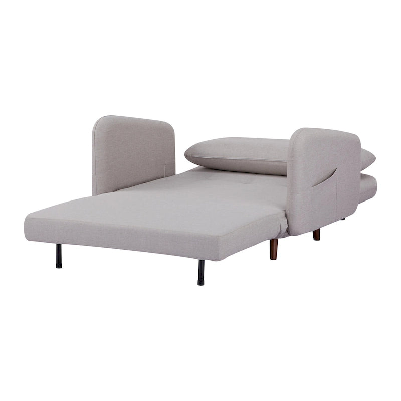 Poltrona Futon Convertibile Boston – Divano Letto Pieghevole Salvaspazio