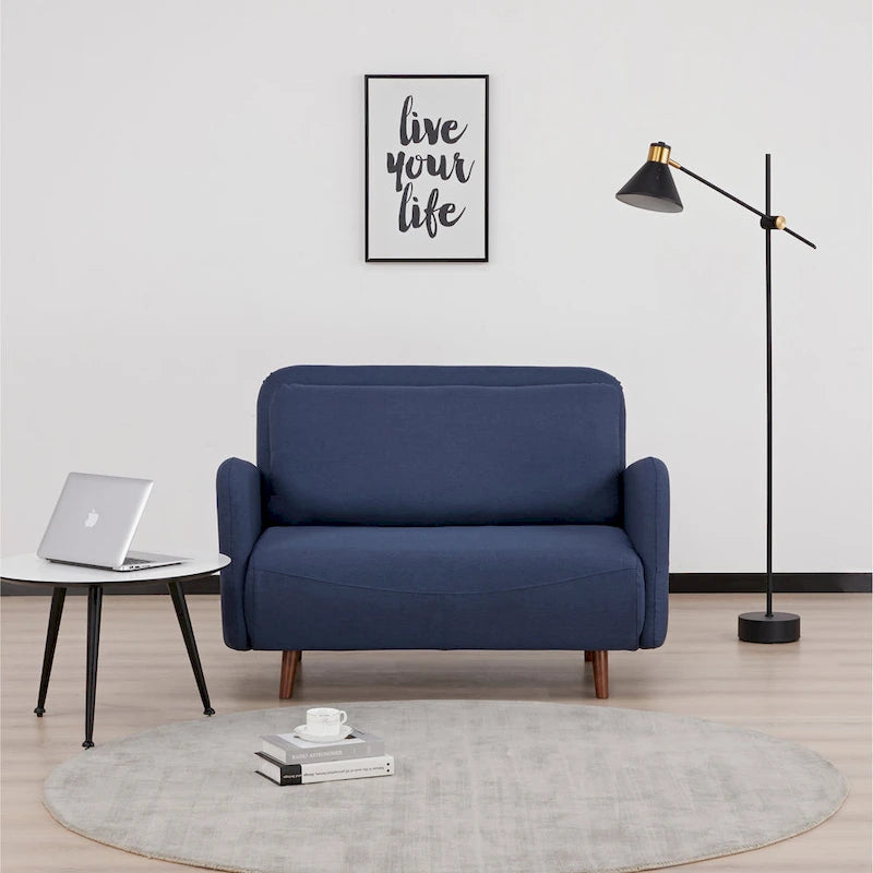 Poltrona Futon Convertibile Boston – Divano Letto Pieghevole Salvaspazio