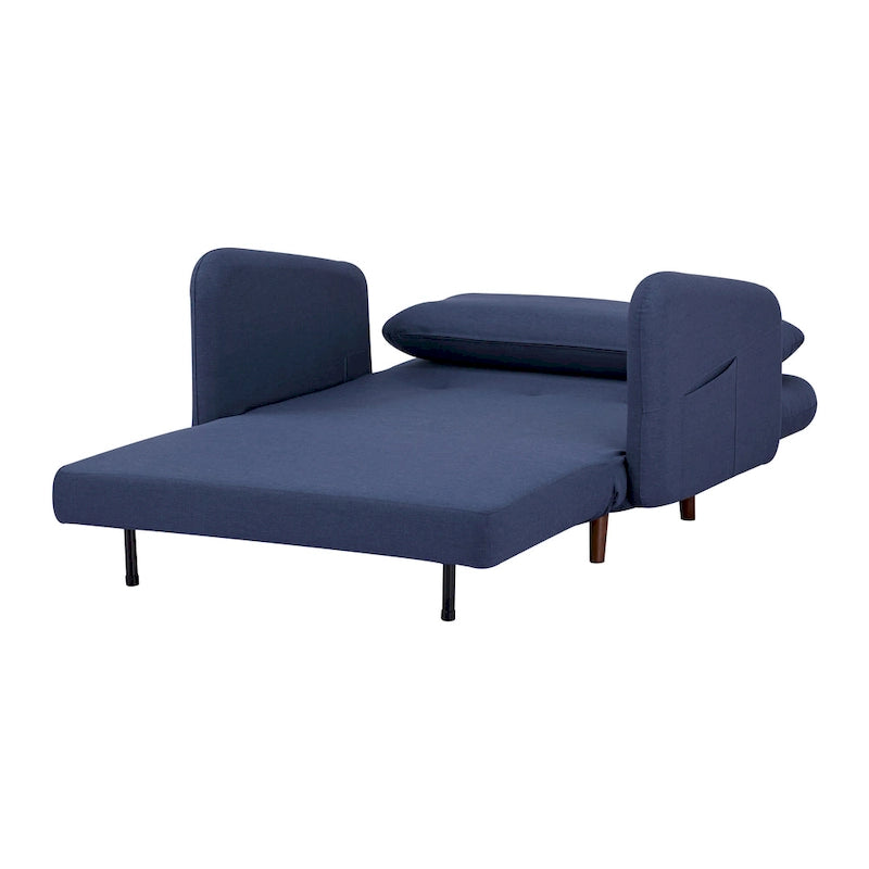 Poltrona Futon Convertibile Boston – Divano Letto Pieghevole Salvaspazio