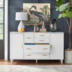Credenza/Buffet Modernariato Anni '50 – Mobile Contenitore Sala da Pranzo con Gambe Affusolate