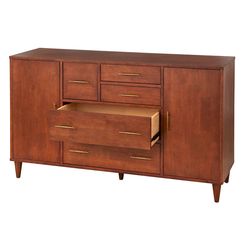 Credenza/Buffet Modernariato Anni '50 – Mobile Contenitore Sala da Pranzo con Gambe Affusolate