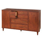 Credenza/Buffet Modernariato Anni '50 – Mobile Contenitore Sala da Pranzo con Gambe Affusolate