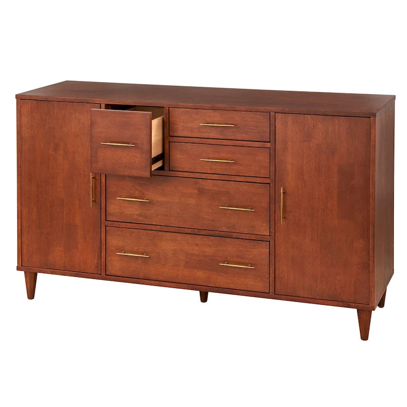 Credenza/Buffet Modernariato Anni '50 – Mobile Contenitore Sala da Pranzo con Gambe Affusolate