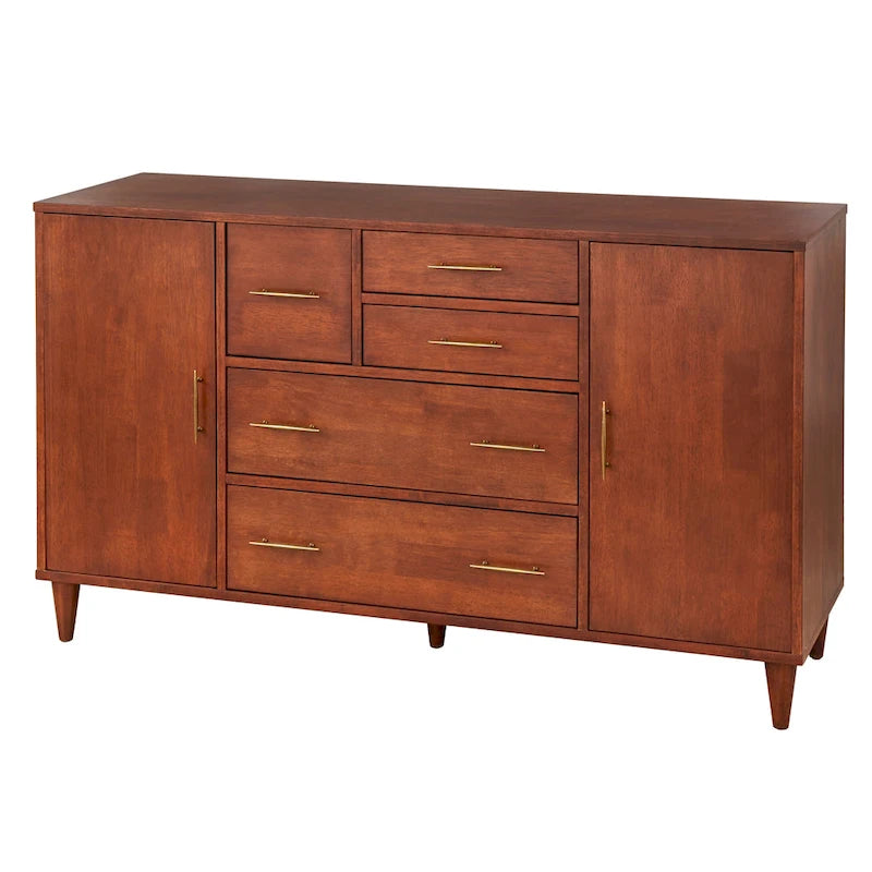 Credenza/Buffet Modernariato Anni '50 – Mobile Contenitore Sala da Pranzo con Gambe Affusolate