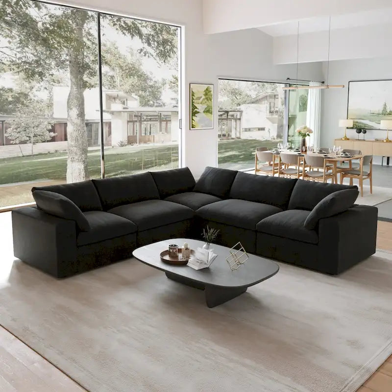 Sedia Futon Trasformabile in Tessuto Trapuntato Contemporanea – Divano Letto Pieghevole