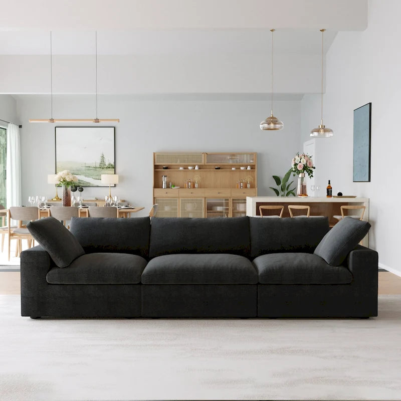 Sedia Futon Trasformabile in Tessuto Trapuntato Contemporanea – Divano Letto Pieghevole