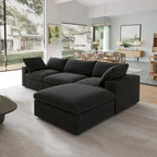 Sedia Futon Trasformabile in Tessuto Trapuntato Contemporanea – Divano Letto Pieghevole