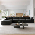 Sedia Futon Trasformabile in Tessuto Trapuntato Contemporanea – Divano Letto Pieghevole