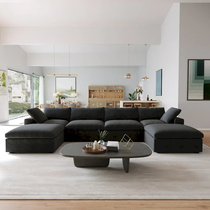 Sedia Futon Trasformabile in Tessuto Trapuntato Contemporanea – Divano Letto Pieghevole