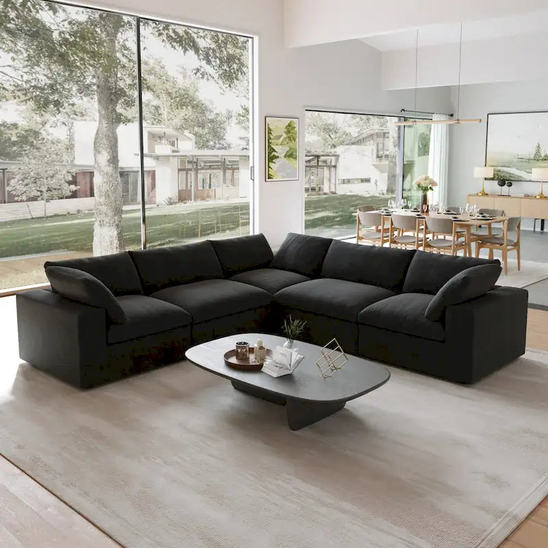 Sedia Futon Trasformabile in Tessuto Trapuntato Contemporanea – Divano Letto Pieghevole