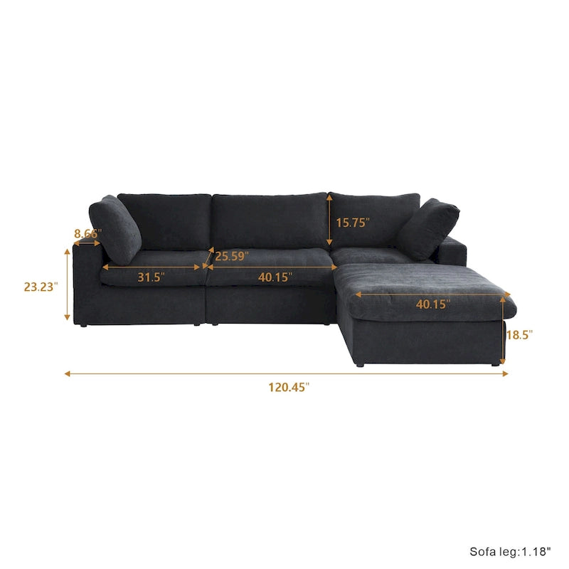 Sedia Futon Trasformabile in Tessuto Trapuntato Contemporanea – Divano Letto Pieghevole