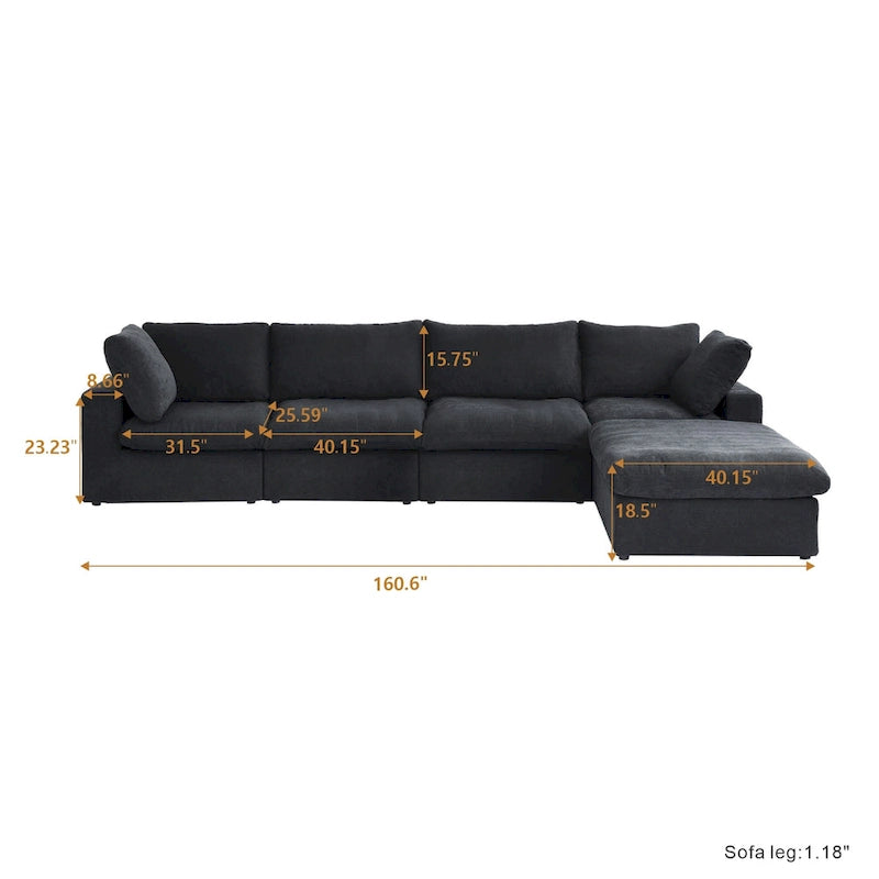 Sedia Futon Trasformabile in Tessuto Trapuntato Contemporanea – Divano Letto Pieghevole