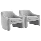 Poltrona accentata oversize Tracy Modern