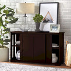 Mobile Contenitore con Ante Scorrevoli Impilabile – Credenza per Sala da Pranzo
