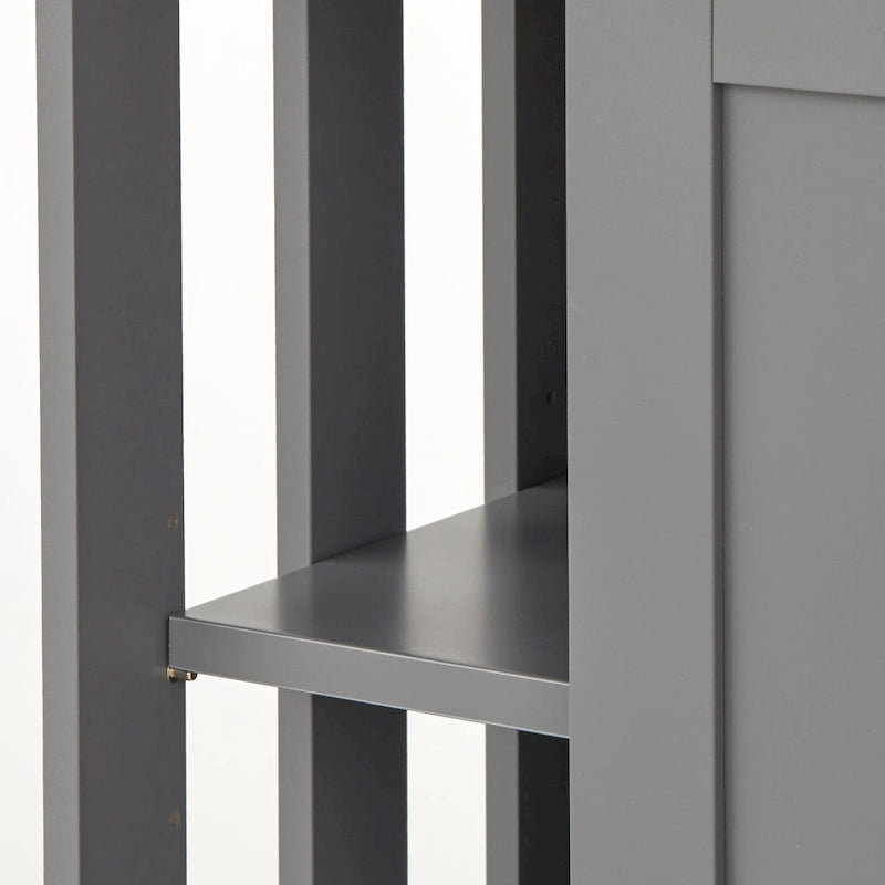 Mobile Contenitore con Ante Scorrevoli Impilabile – Credenza per Sala da Pranzo